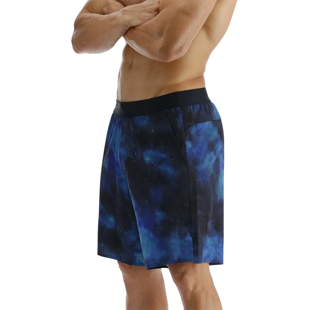TYR Hydrosphere™ Men's Unlined 7" Unbroken Shorts - Cosmic Night