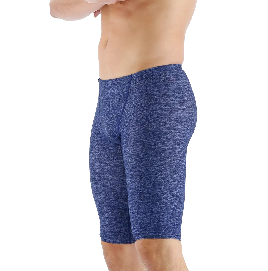 TYR Lapped Navy Jammer Swimsuit