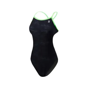 TYR Women's Sandblasted Diamondfit Swimsuit: Black