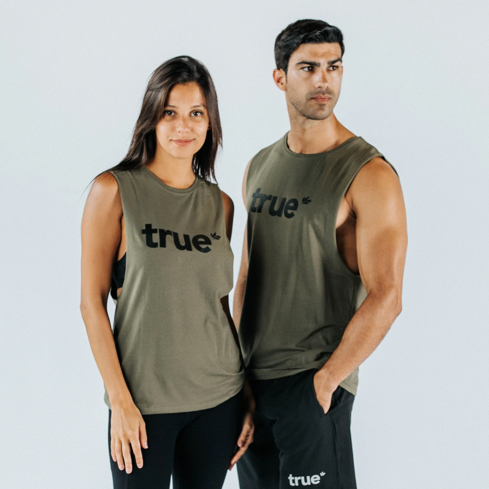 Unisex Khaki Tank