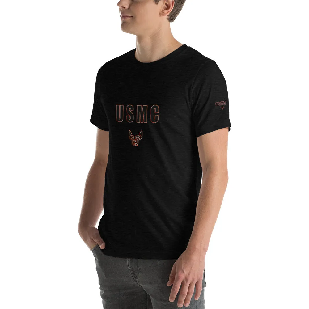 USMC, Short-Sleeve Unisex T-Shirt