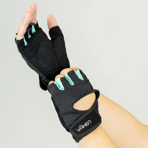 Vaken Training Glove Women - Black/Light Green