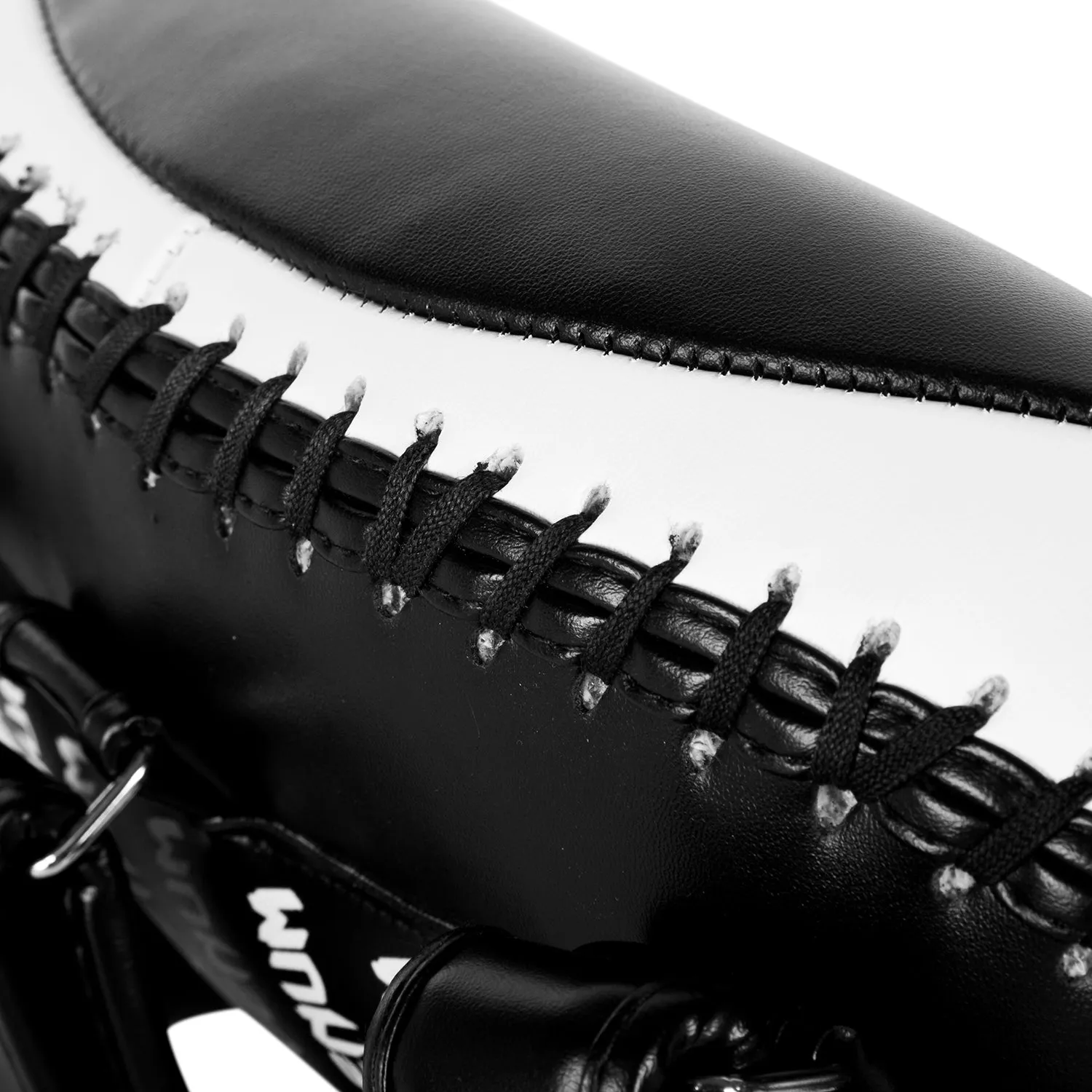 Venum Light Kick Pads - Skintex Leather - Black/Ice