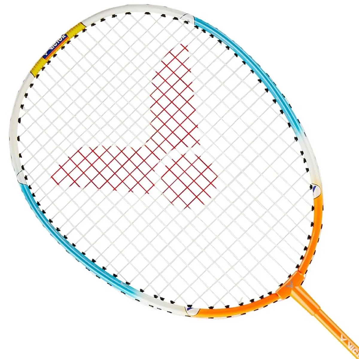 Victor Training Junior Badminton Racket - Orange Blue