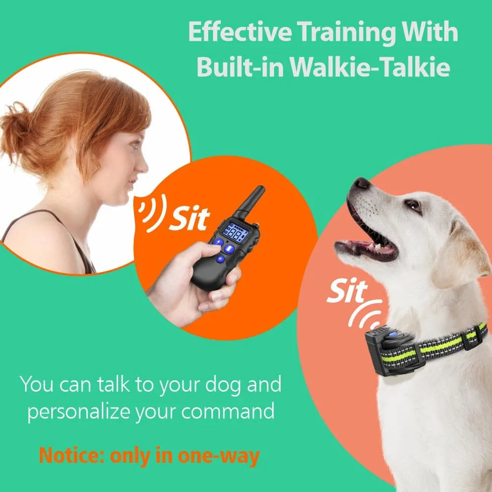 [VoiceTrainer ] Shock Collars for Dogs with Walkie-Talkie Function