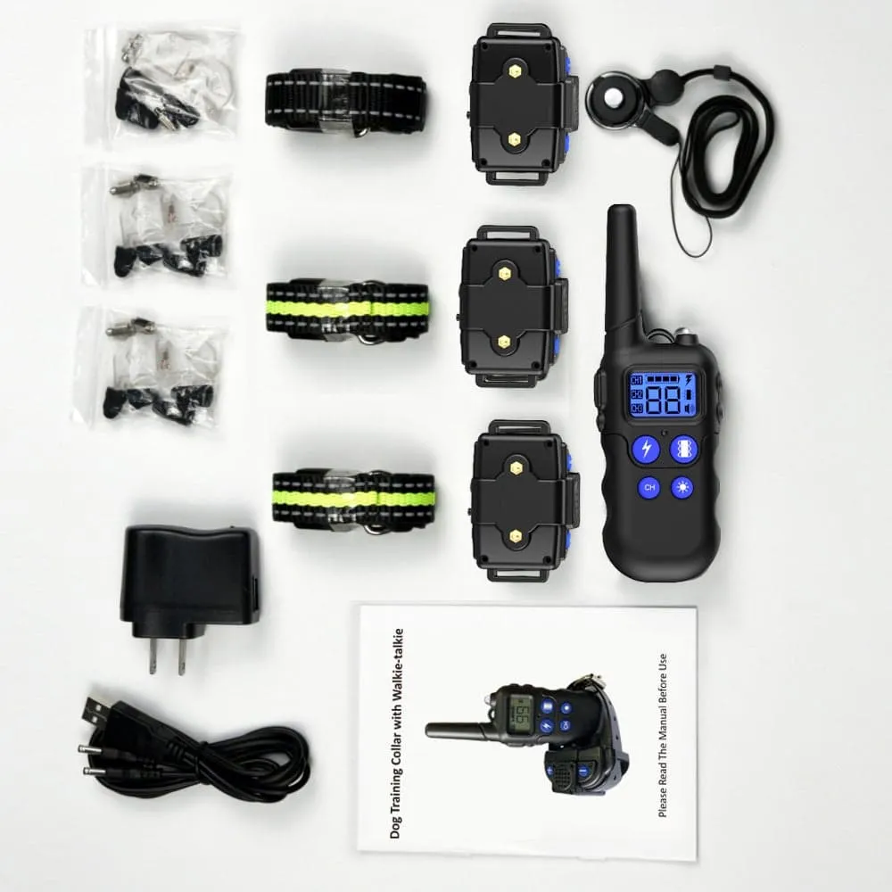 [VoiceTrainer ] Shock Collars for Dogs with Walkie-Talkie Function