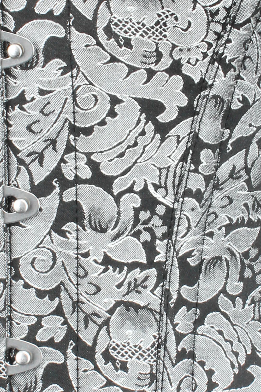 Waist Reducing Overbust Brocade Corset (ELC-301)