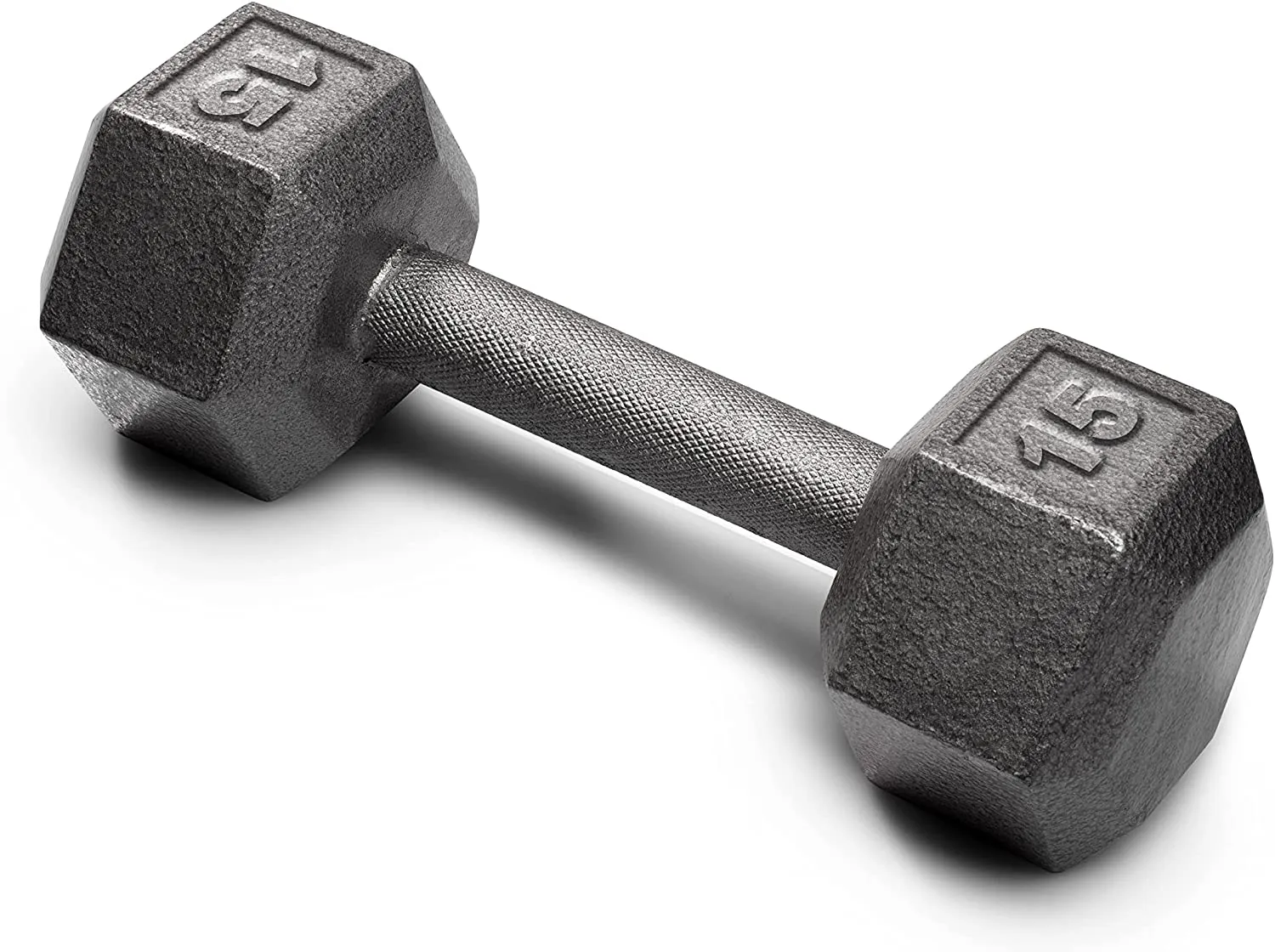 Weider Cast Iron Hex Dumbbell
