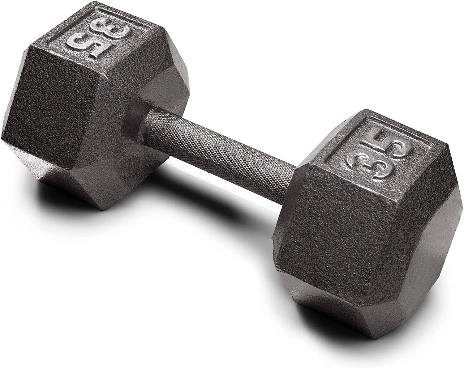Weider Cast Iron Hex Dumbbell