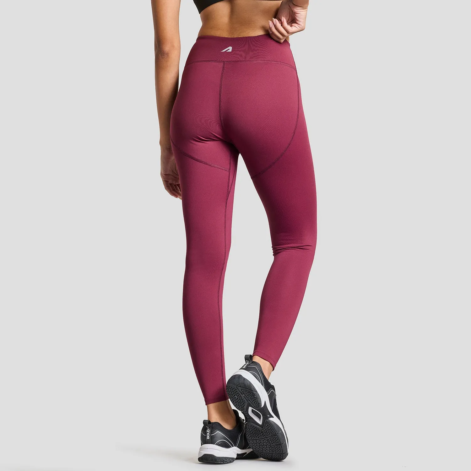 Womens Limitless Leggings - Burgundy