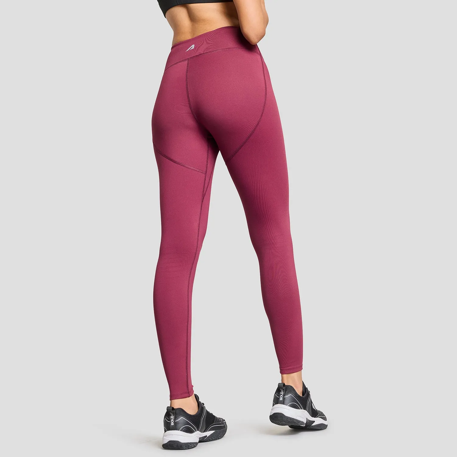 Womens Limitless Leggings - Burgundy