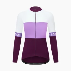 Womens Sport Tricolour Long Sleeve Jersey