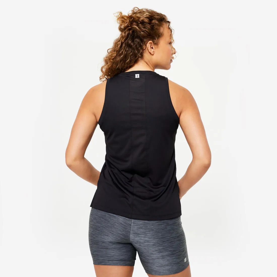 Women's Straight-Cut Fitness Tank Top - Smoky