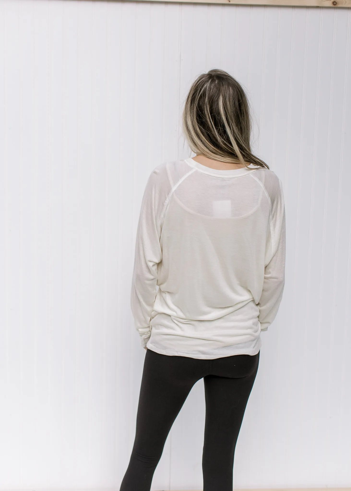 X Soft Athleisure Top in cream