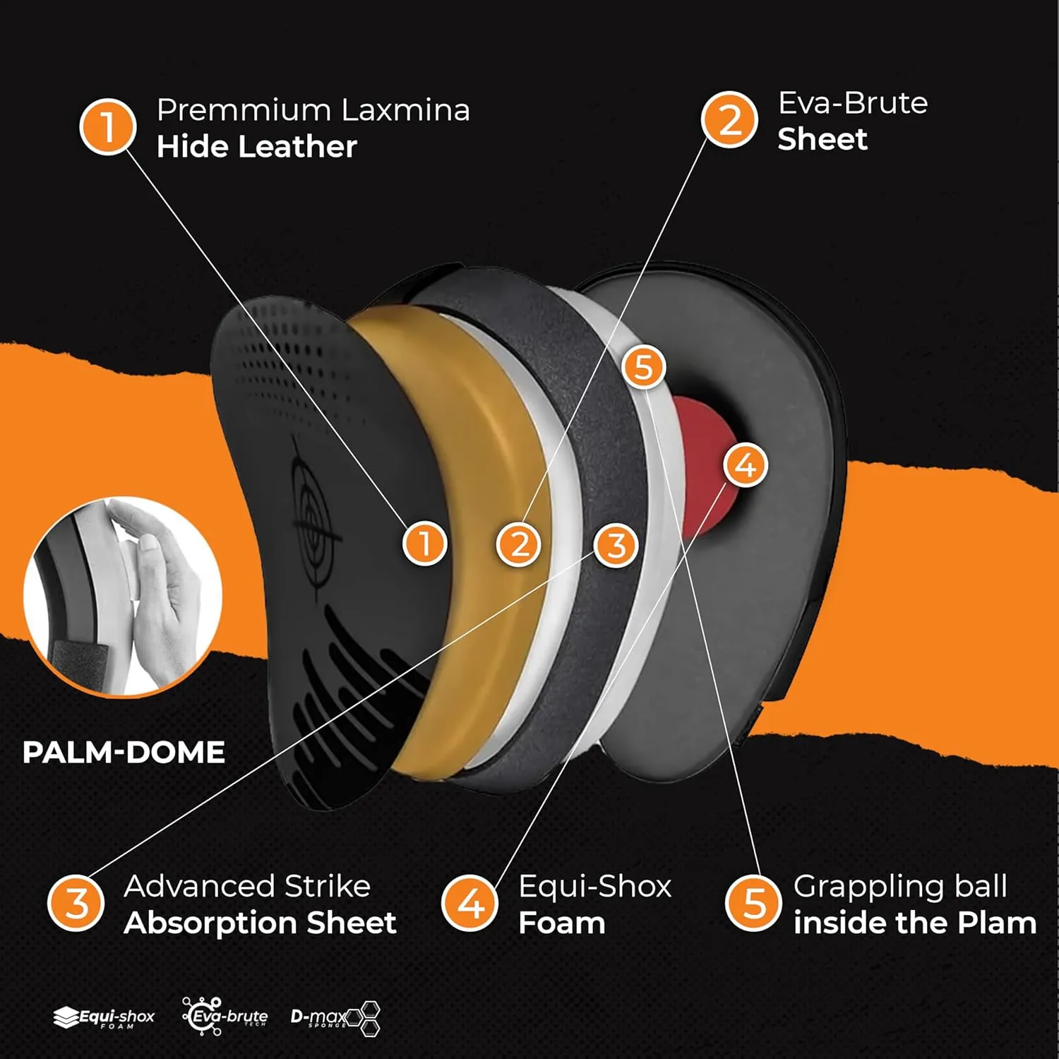 Xn8 Focus Pad Mitts BMS