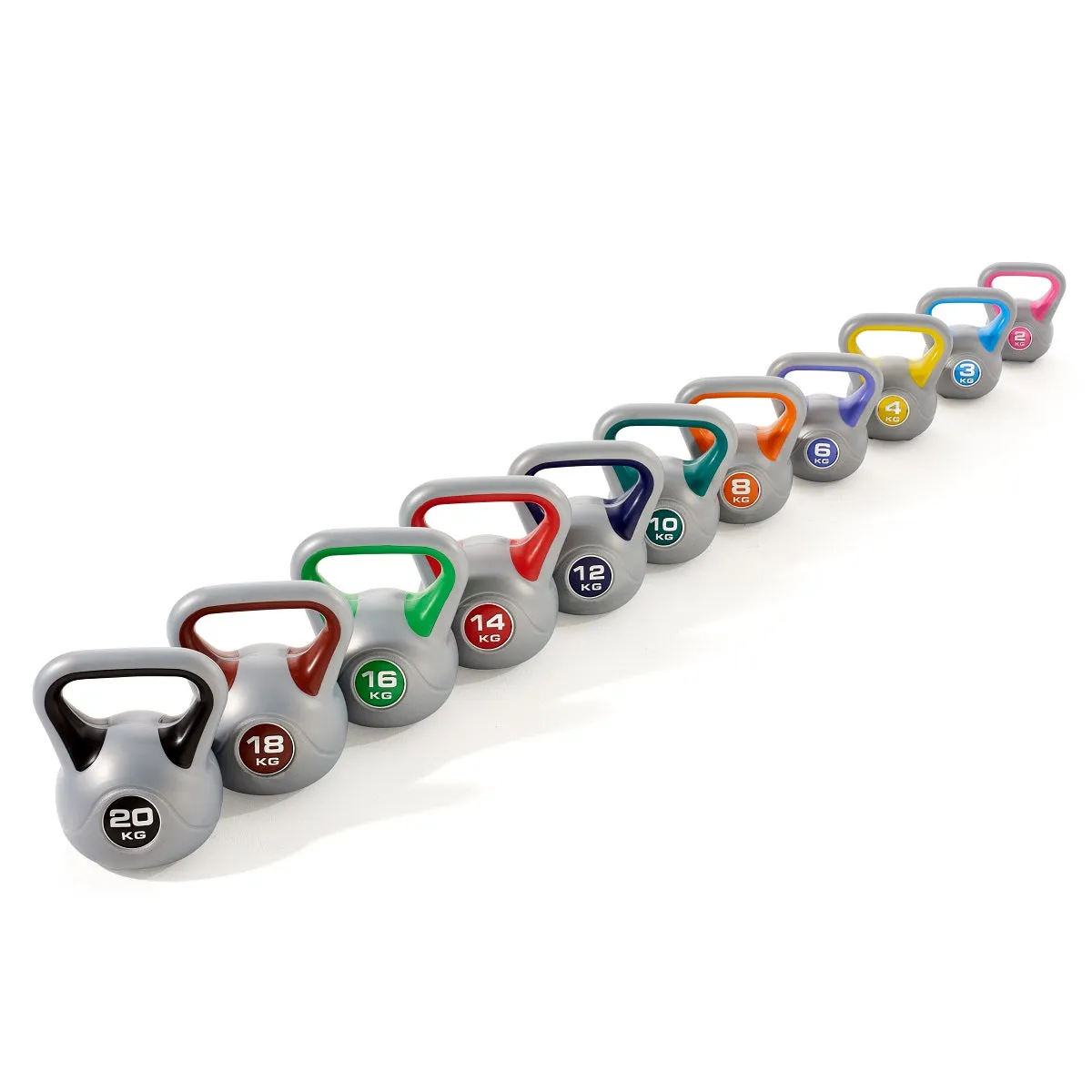 York Fitness Vinyl Kettlebells