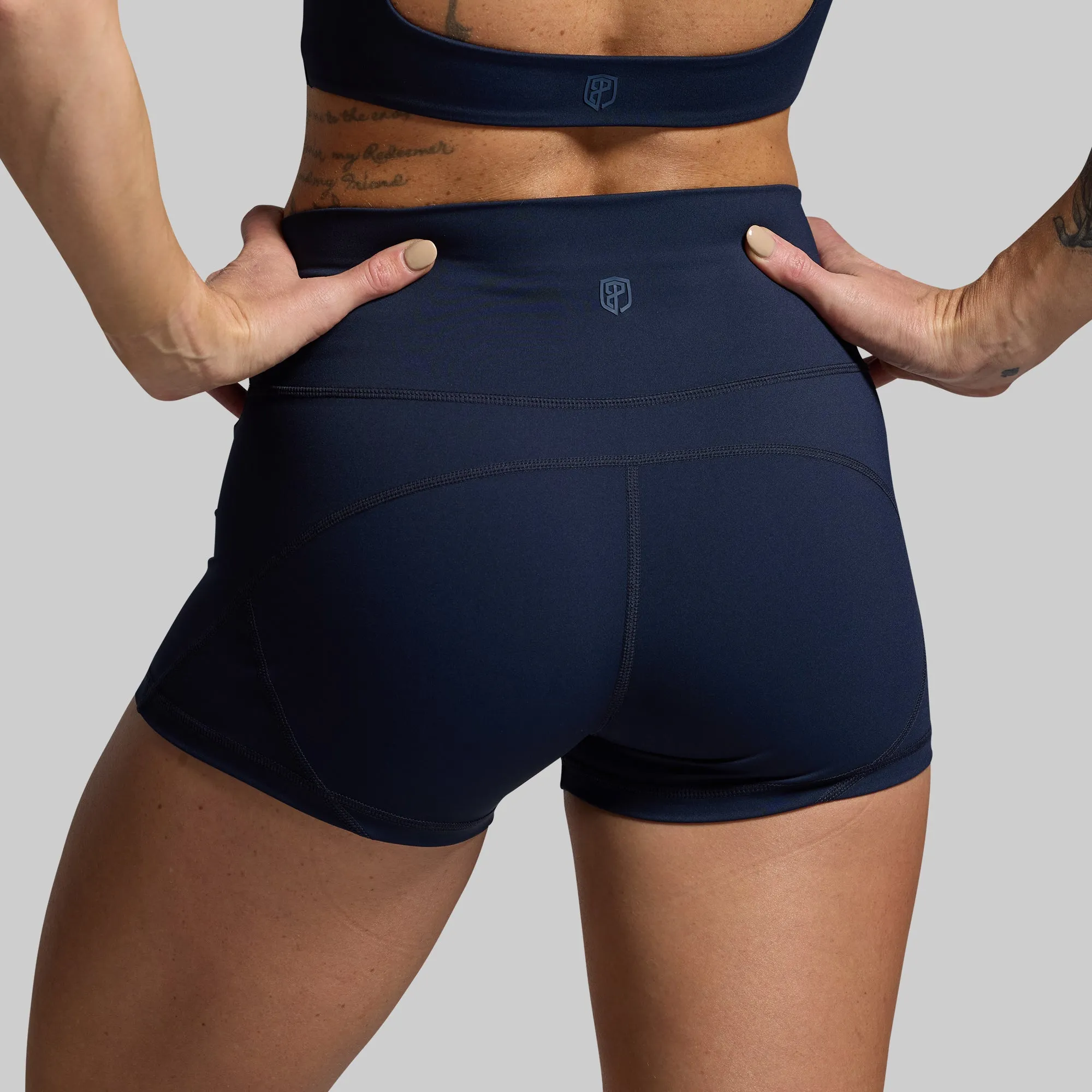 Your Go To Booty Short Set (BP Navy)